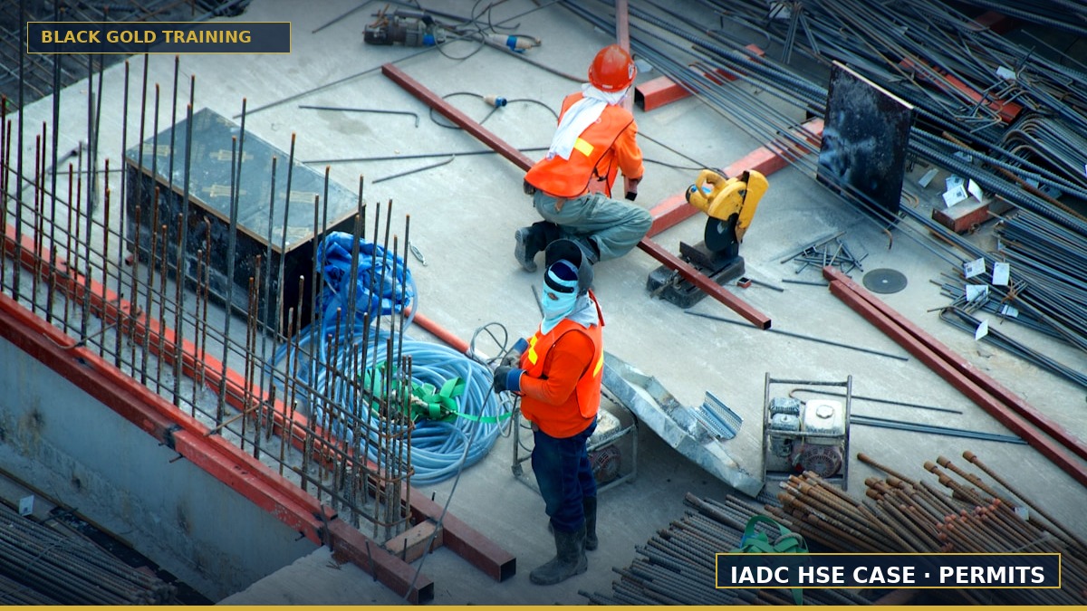 Seguridad Operacional, HSE y Permisos de Trabajo en Rig de Perforación